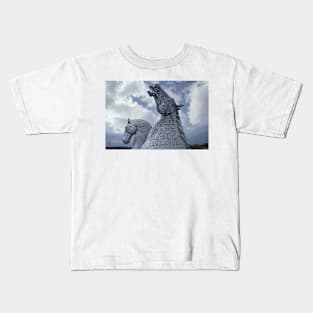 The Kelpies gifts , Helix Park, Falkirk, Scotland Kids T-Shirt